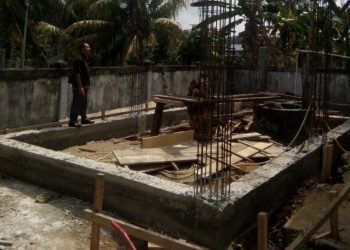 Maksimalkan Dana Desa, Pemdes Babatan Ilir Seginim Bangun Posyandu